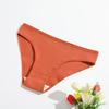 Cotton Underwear for Women Low Rise Ribbed Cheeky Bikini Panties Breathable High Cut Sexy Hipster Briefs