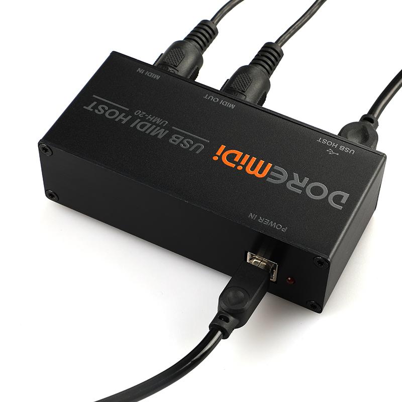 DOREMiDi Kiir-USB MIDI Host Box MIDI Host USB-MIDI Converter UMH-21