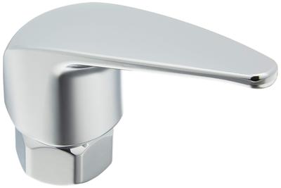 SANEI Single Lever Faucet Water Infection Top, One-Touch On/Off, Prevention, W24, 20cm, Silver, PR171C-13