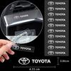 Emblema Auto Interno Adesivi Casuali Styling Volante Auto per Toyota TRD GR Corolla Yaris Chr Auris RAV4 Camry Highlander