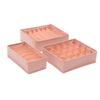 Morandi Fabric Underwear Storage Box - 3-in-1 Organizer for Bras, Socks, and More