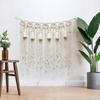 Macrame Wall Hanging Tapestry Home Decor Bohemian Tapestry Wall Art Decor Wedding Background Curtain Decorative Door Curtain