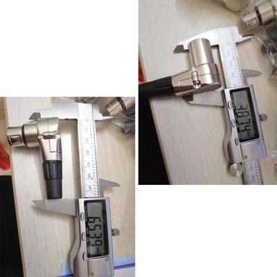 3 Pole Right Angle XLR Connector 90 Degree Male Female XLR Adapters 3 Pin Microphone Plug Audio Cable Connector