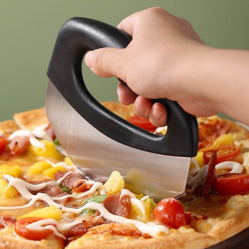 MDNG Stainless Steel Semi-Circular Pizza Cutter Set