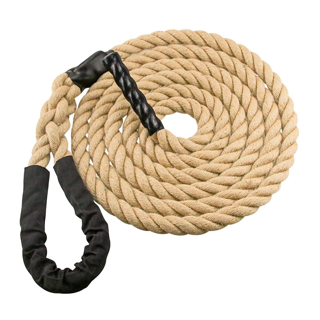 Climbing Rope for Fitness Training, Jute Material, 1.5 Inch Diameter Indoor And Outdoor Use