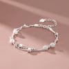 925 Silver Beautiful Stars Bracelets For Women Fashion Designer Adjustable Bead Bracelet Luxury Jewelry