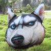 Lovely Funny Doge Plush Pillow 3D Simulation Shiba Inu Cushion Dog Head Pillow