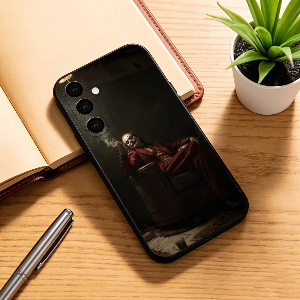 

Movie Joker Clown Phone Case For Samsung Galaxy A73,A72,A71,A70,A53,A52,A51,Others Soft Black Cover Samsung a72