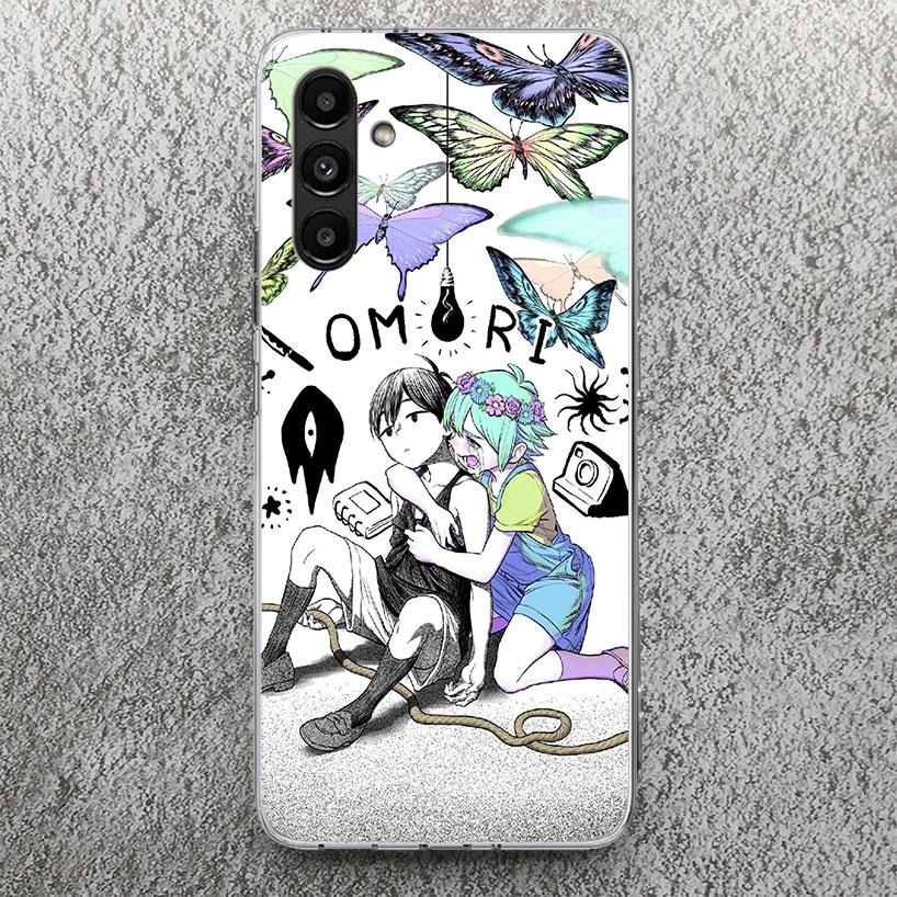 Game O-Omori Cartoon Phone Case For Samsung Galaxy A17 A16 A56 A15 A55 A14 A54 A13 A53 A36 A35 A34 A33 A26 A25 A24 A23 A05S A04S