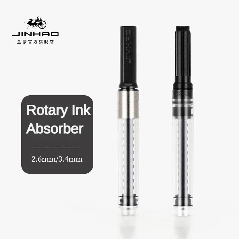 1/3/5Pcs JINHAO Ink Converters for Fountain Pen Screw Type 3.4mm/2.6mm Caliber Ink Absorption School Ink Supplies Stationery