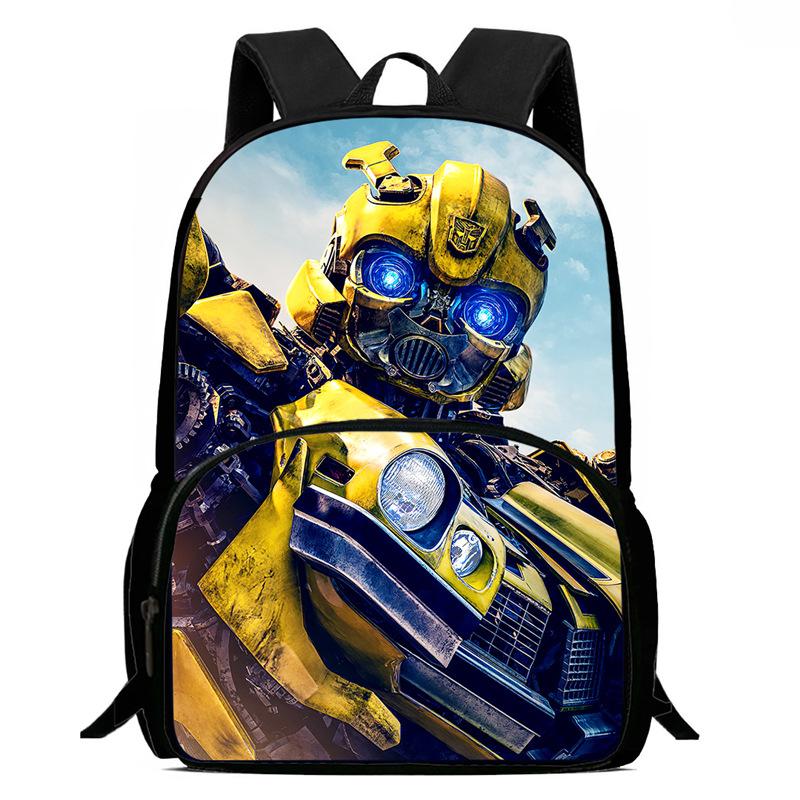 Transformers, Bumblebee Bag High Definition Multi-Function Oxford Lightweight Backpack