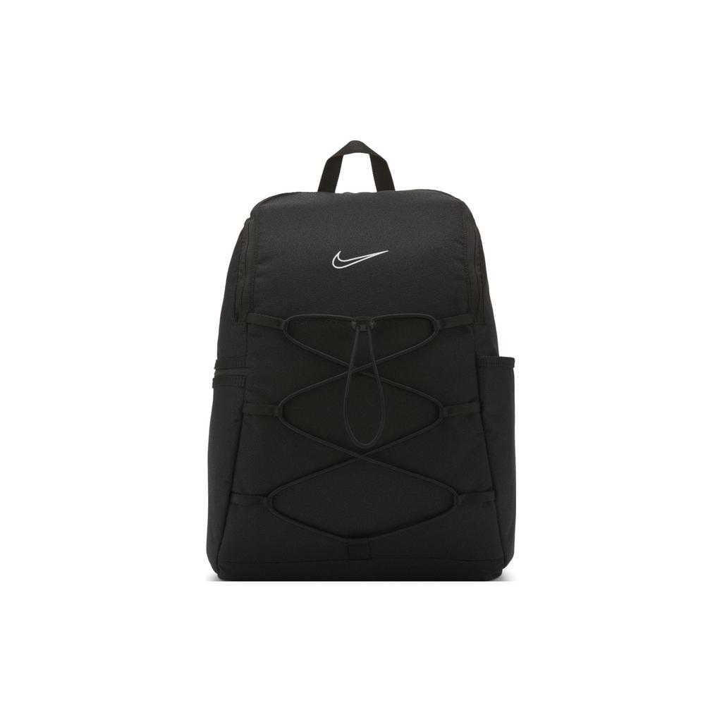 Nike Logo Eco-Friendly Material Student Training Fabric Backpack Unisex Backpacks Black CV0067-010
