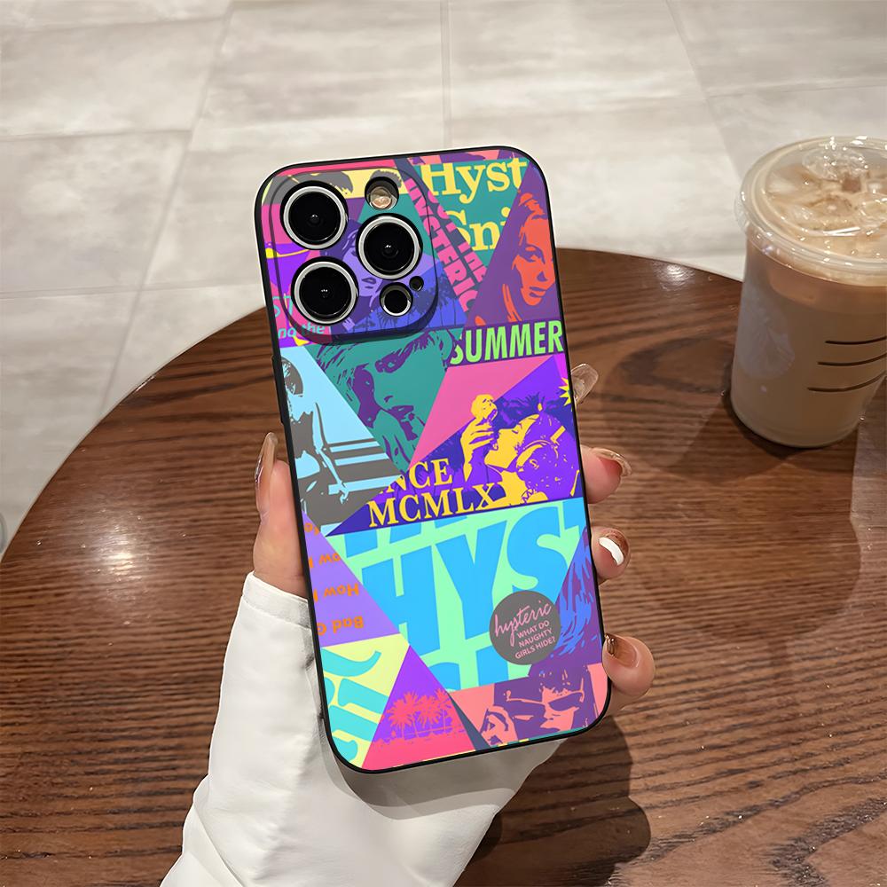 H-Hysteric Glamour Girl Phone Case For 17 Pro Max Iphone 14 Pro Max 12 16 15 13 Pro 11 Xr X Xs 8 7 Plus Back Cover