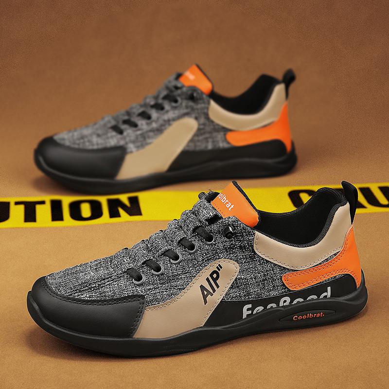 Summer Men's New Loafers Flat Canvas Breathable Casual Board Shoes Soft Soled Sports Running Shoes for Men Tenis Para Hombre