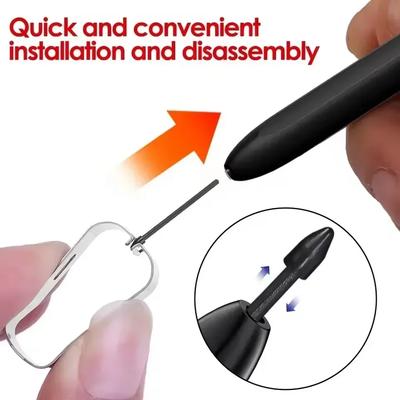 Replacement Tablet Pencil Nib for Samsung Galaxy S24 S24Ultra Tab S9 S9U S9FE S Pencil Touch Stylus Pen Tips Metal Spare Nib
