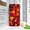 Hand-Painted Autumn Maple Leaf Phone Case for Google Pixel 9A 8 A 7A 6A 7 PRO 8 9 Pro XL 4G 5G Shockproof Soft Cover Art Fundas