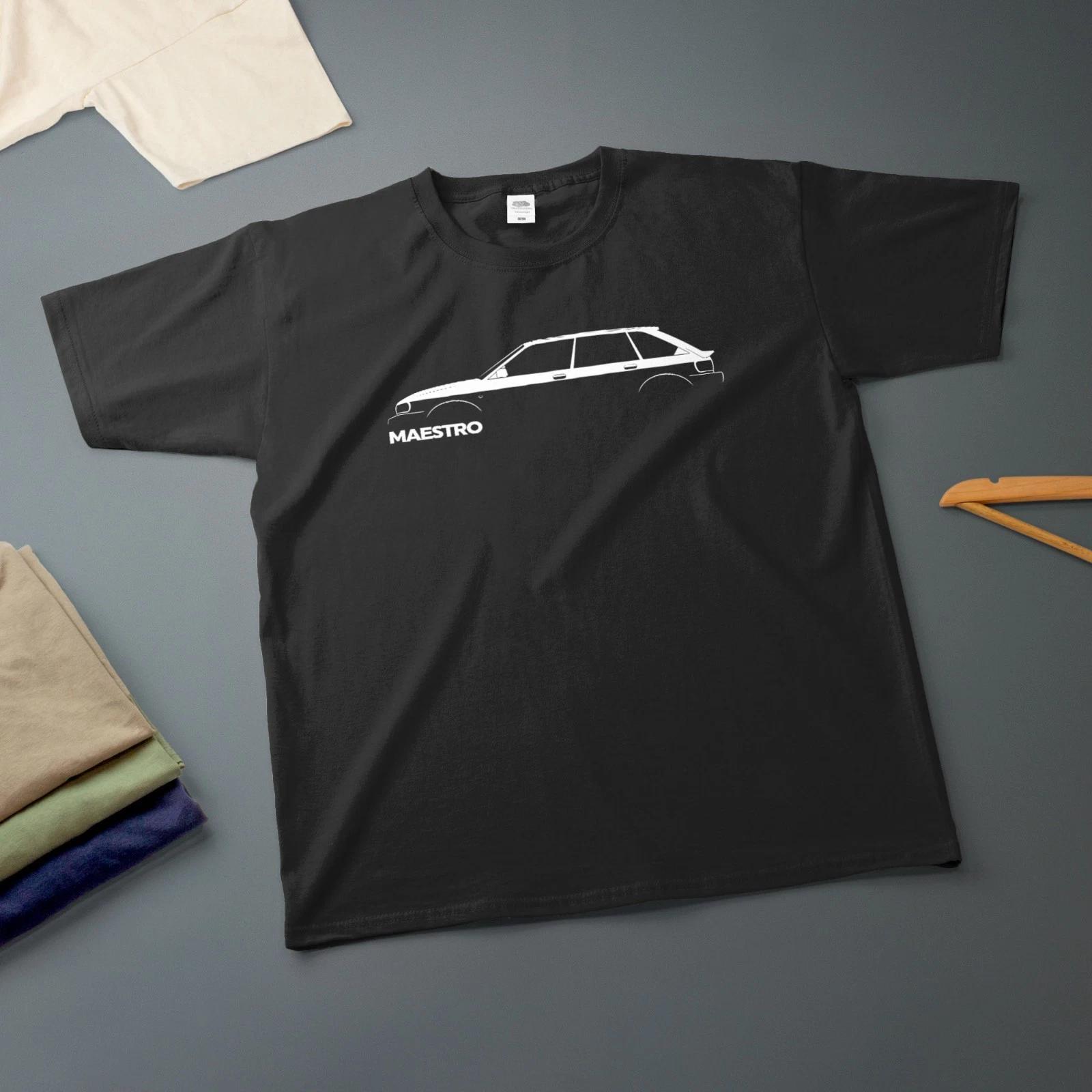 Austin Maestro T-Shirt Classic 80s British Hatchback Silhouette LICENSED PRODUCT S