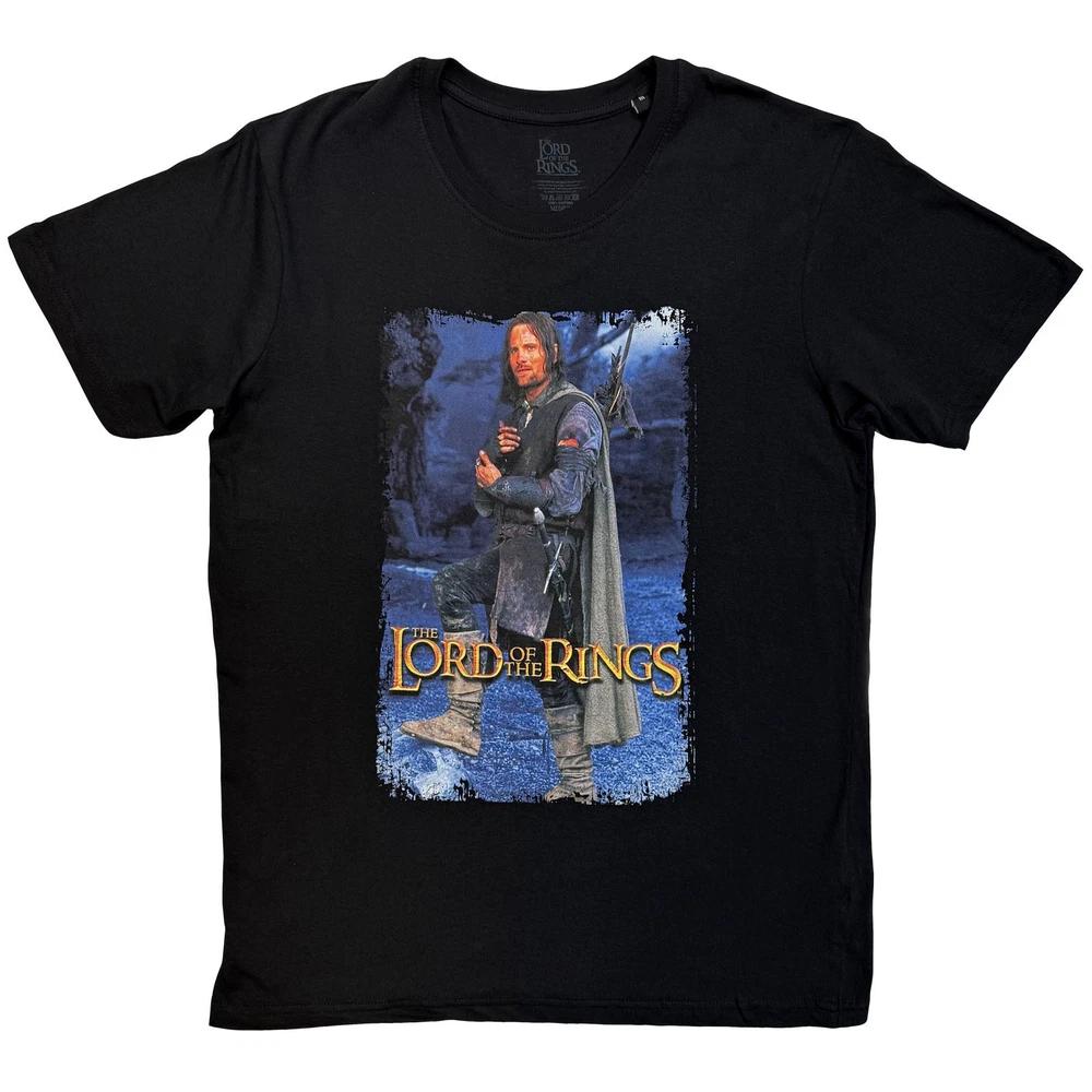 Lord Of The Rings Aragon Standing Homage Tshirt Unisexs