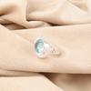 Sky Blue Topaz Gemstone 925 Sterling Silver Ring Handmade Jewelry Gift For Women RR-48-2