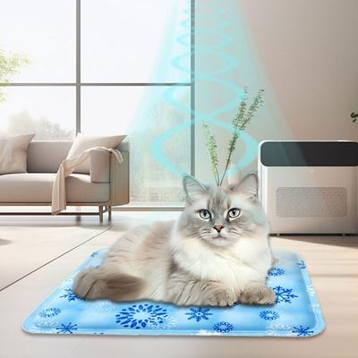 Pet Cooling Mat Summer Pad Pet Mat Bed for Dogs Cat Blanket Sofa Breathable Summer Washable Ice Pad Pet Supplies Accessories