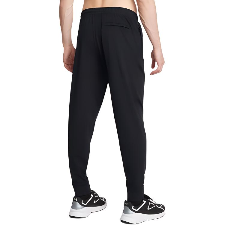Under Armour Meridian Soft Absorbent Comfortable Loose Knit Sports Pants Men Bottoms Black 1386978-001