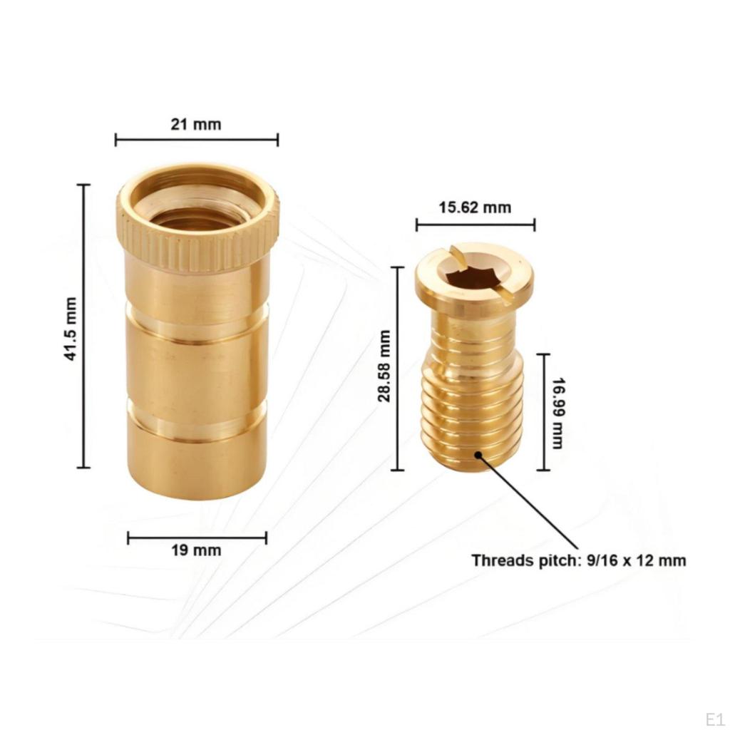 5 Pieces Water Basin Cover Anchor Brass Secure