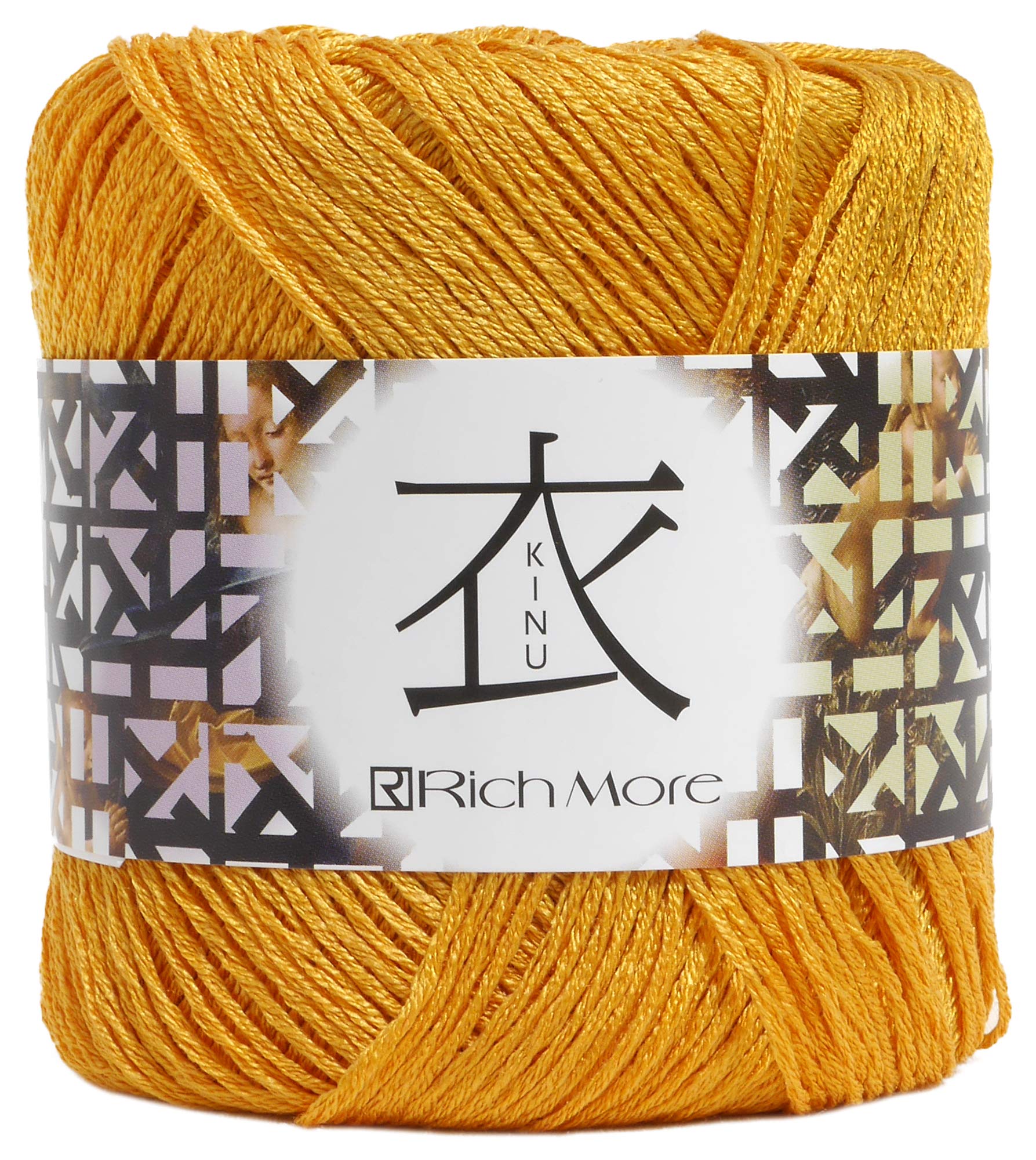 

Пряжа Richmore Clothing, Середня товщина, Кол.6, Жовта, 20г, Прибл.. 68м, 3770