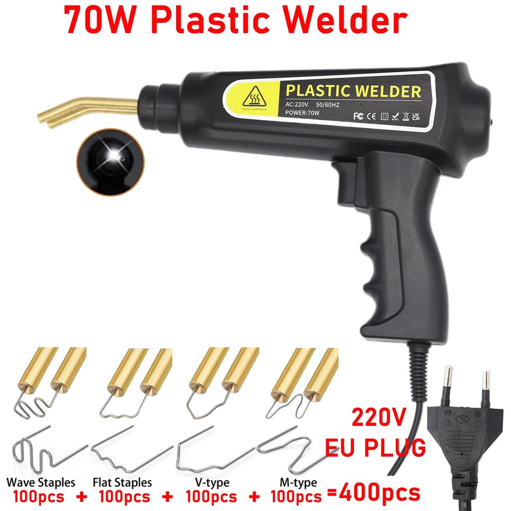 70W Plastic Welding Hot Stapler carBumper Repair Kit Hot Stapler WeldingRepair Machine Welding Gun