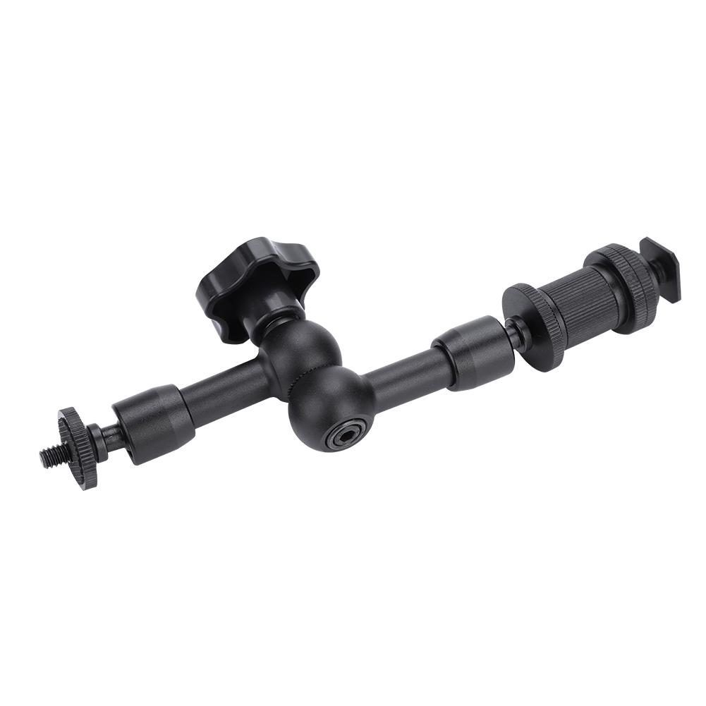 7  Articulating Adjustable Friction Magic Arm for Hot Shoe Mount Work with Cameras