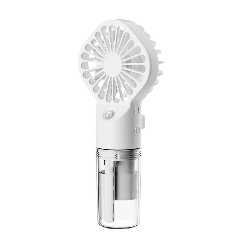 Portable Mini Cartoon Fan & Humidifier: Children's Handheld Water Spray