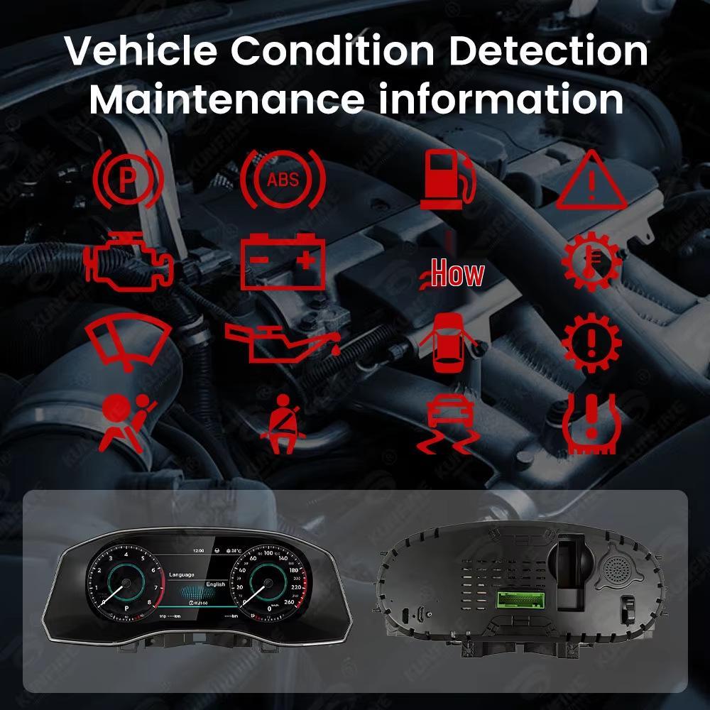 Volkswagen Amarok 2017-20 Digital LCD Speedometer Cluster