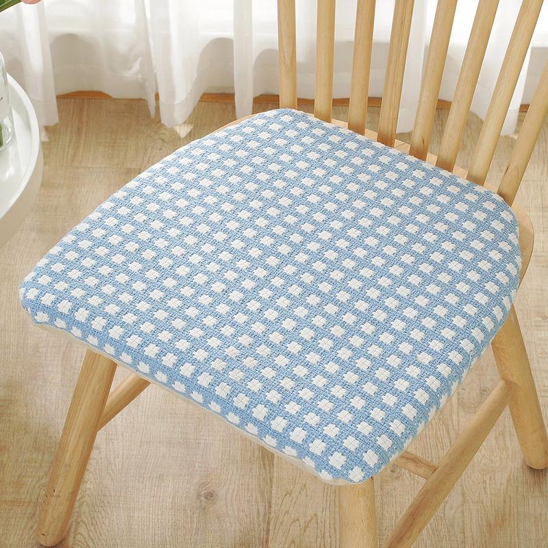 Retro Cushion Cover 40*43cm Plaid Simple Chair Bandage Chic Decoration Leisure Comfortable Design Home Popular Ins Winter Basic