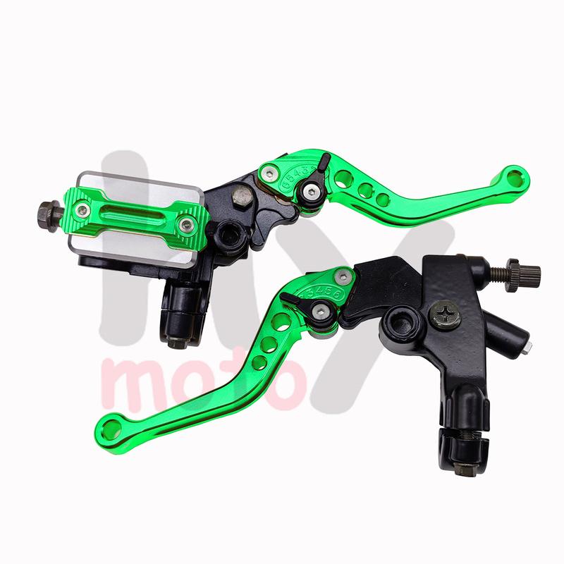 Cilindro Maestro Freno Moto Universale 22MM Leva Frizione Idraulica Regolazione Freno Frizione Maniglia per Moto Honda Yamaha