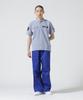 AVIREX NAVAL PATCHED POLO SHIRT Men's L 391 Sax 783-2936001