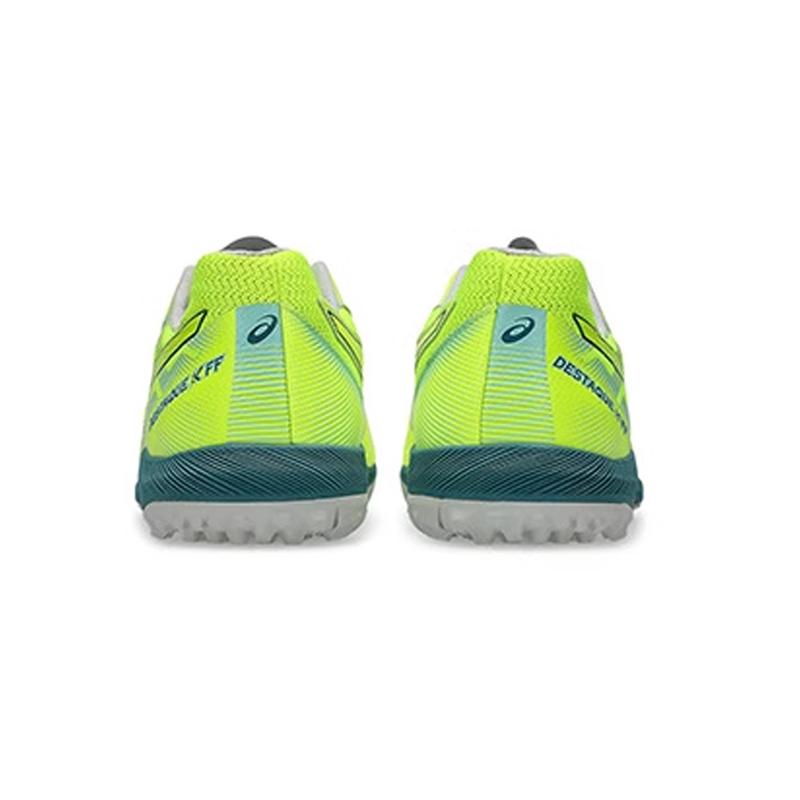 Asics Destaque K FF TF Bequeme Kunstrasen-Fußballschuhe Herren Fußballschuhe Grün 1111A218-750