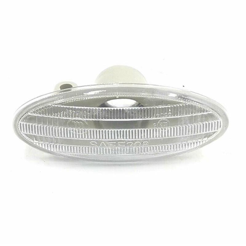 2pcs Car Side Turn Signal Lamp Fender Marker Lights Cover 26160-89900 For Nissan Cube Juke Leaf Note Micra X-TRAIL March