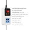 1500W 110-220V 10A Electronic Temperature Humidity Controller Socket Wall Mounted Smart Temperature Humidity Control Switch Fuel Injectors 6