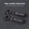 BJYL6 Interior Stickers Car Tire Wheel Valve Caps Cover Suede Car Key Chain Ring Keychain For Lexus RX330 IS250 Ct200h ES300h RX350 IS