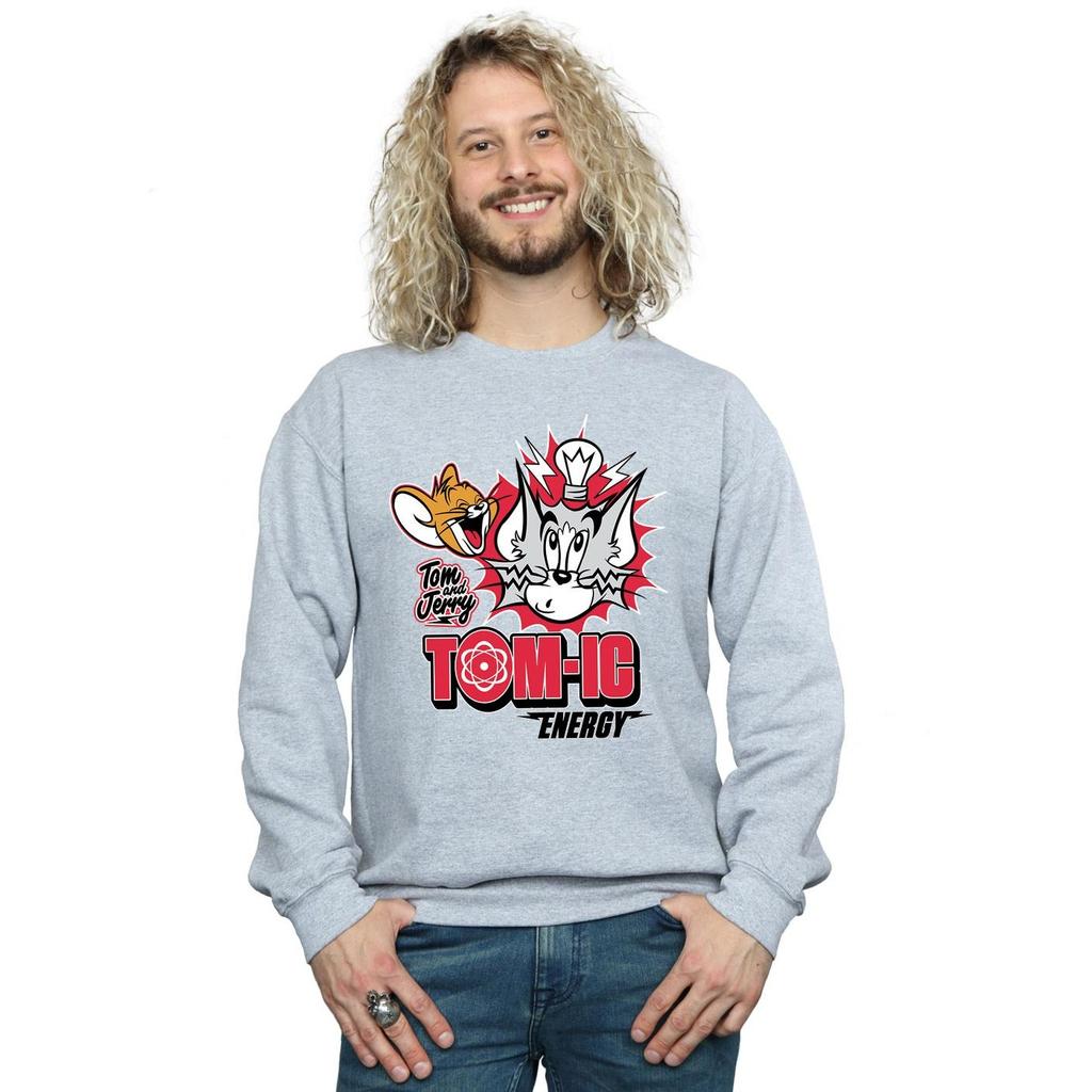 Tom And Jerry Mens Tomic Energy Sweatshirt