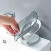 Suction Cup Soap Box Plastic Soap Dish Portable Soap Holder  for Bathroom