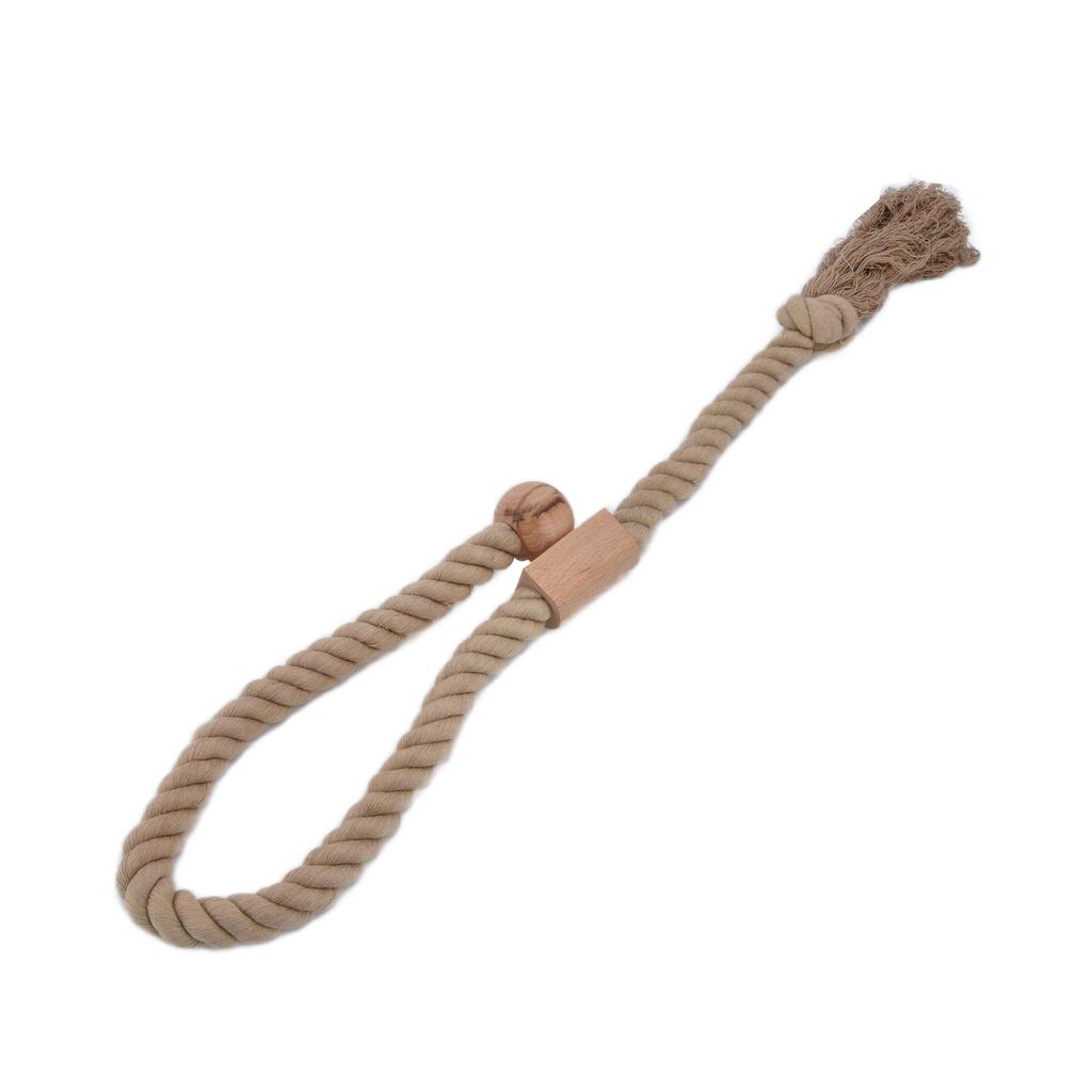 2PCS Curtain Tieback Cotton Curtain Holdback Rope Curtain Magnetic Cord for Household