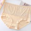 Tummy Controls High Waist Underwear for Women Lace Ladies Briefs Soft Full Coverage Panties Soft Underpants