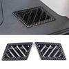 Carbon Fiber Dashboard Side Outlet Vent Fit For BMW X3 E83 2006-2010 Cover Trim