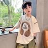 Boys' summer clothes short sleeved T-shirt 2026 new style children's clothing summer top boys' summer style trendy brand handsome t