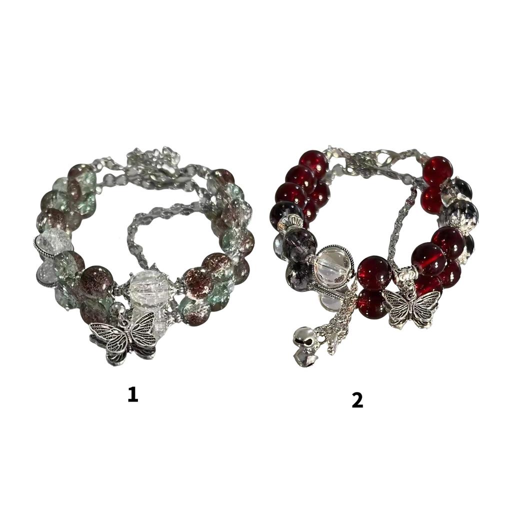 Graceful Butterfly Bracelet for Women Girls Portable Gifts Fashion Accessory for Girlfriend Daughter Granddaughter