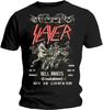 Чоловіча вінтажна футболка Slayer Flyer Slim Fit X-Large Чорна