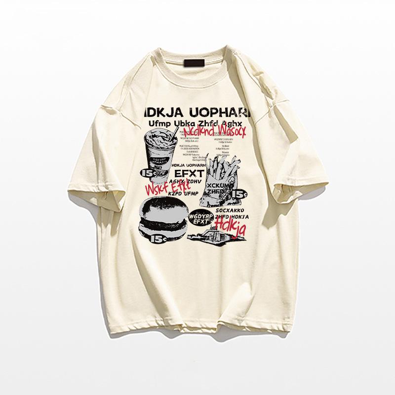 

Женская футболка оверсайз из плотного хлопка с коротким рукавом - Коллекция весна/лето 2025 3XL абрикосовый