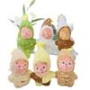 Cute Star Plush Toy Cartoon Bag Pendant Keychain