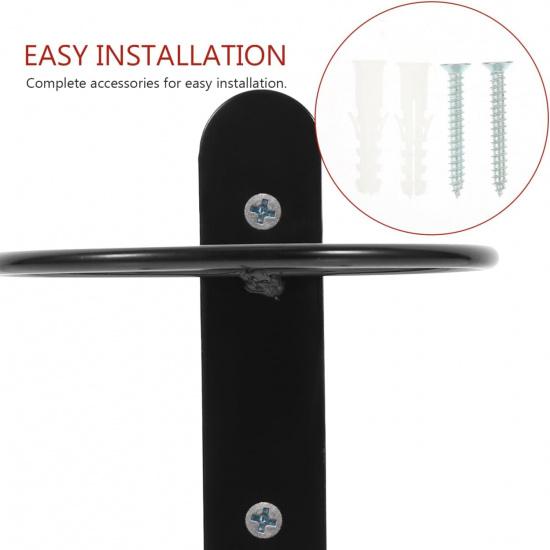 

Hemoton Wall Mounted Wine Shelf 2Pcs Wall Wine Holder Wall Single Bottle Rack Wall Wine Rack Wine Storage Rack for Home Bar Wine Holder Wall Mounted