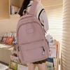 Versatile Large-Capacity Backpack for Women: Stylish and Simple for Junior High To College Students